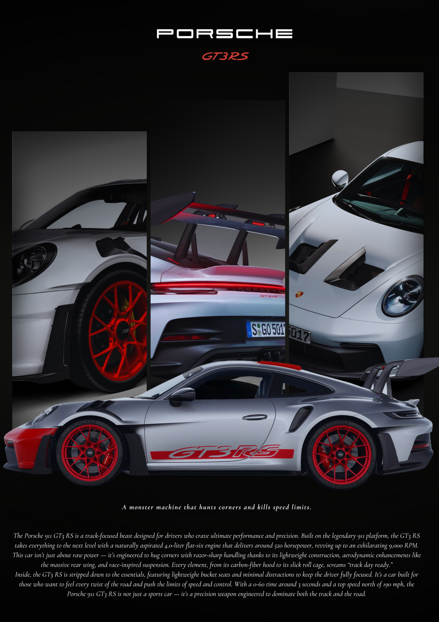 Porsche GT3 RS – Precision Unleashed