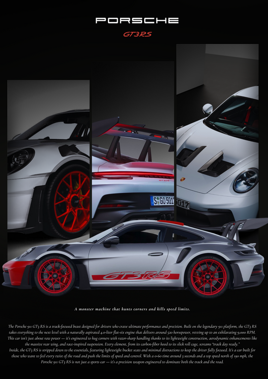 Porsche GT3 RS β Precision Unleashed