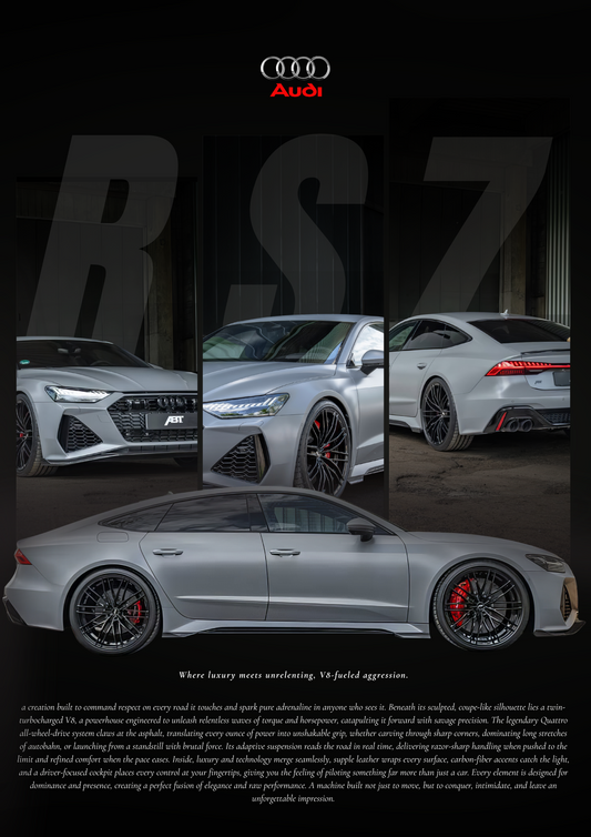 Audi RS7 β Elegance Meets Fury