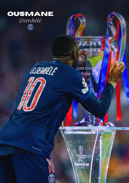 “The Moment of Glory” — Ousmane Dembélé Poster