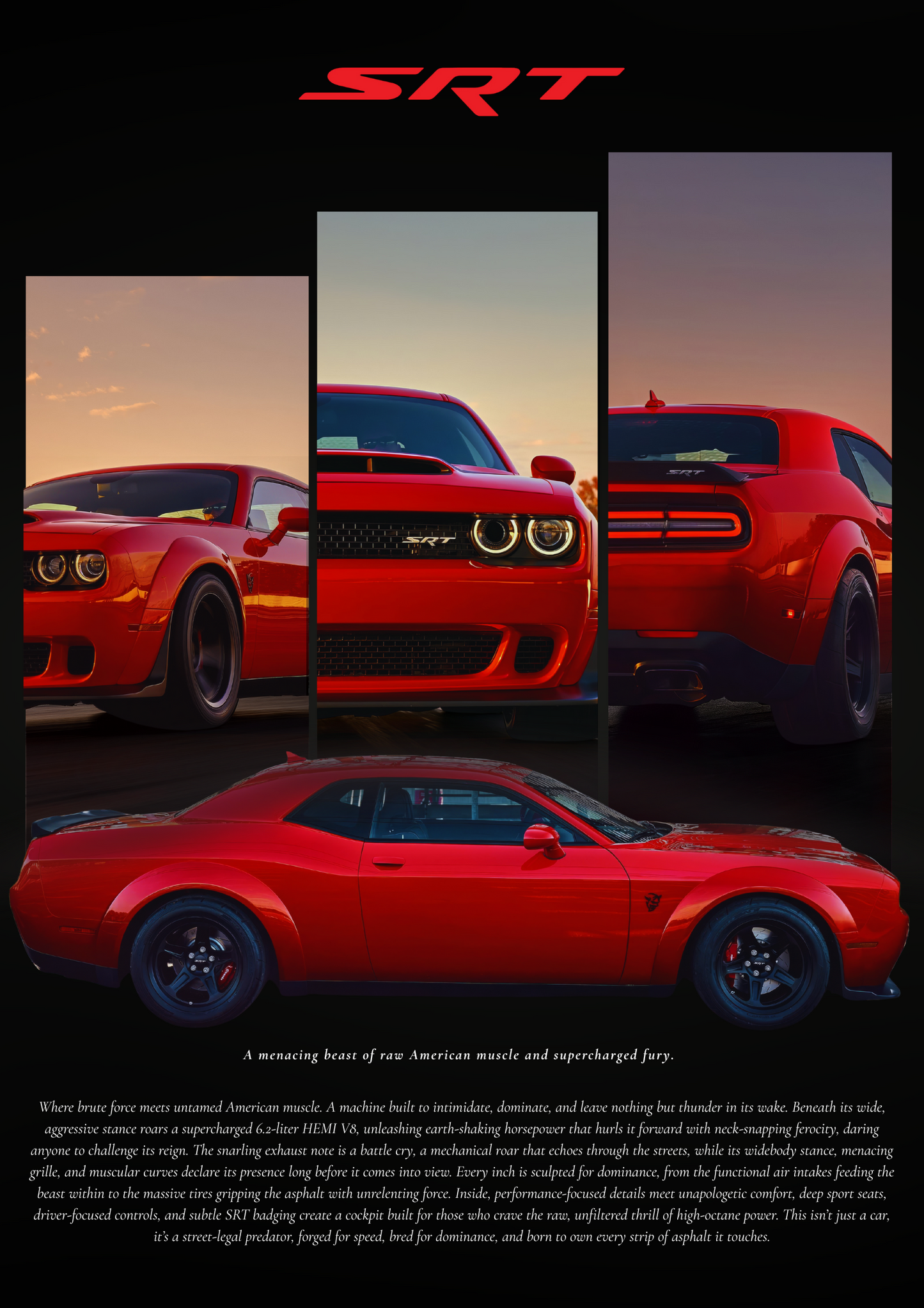 Dodge SRT Hellcat – Raw Power Unleashed