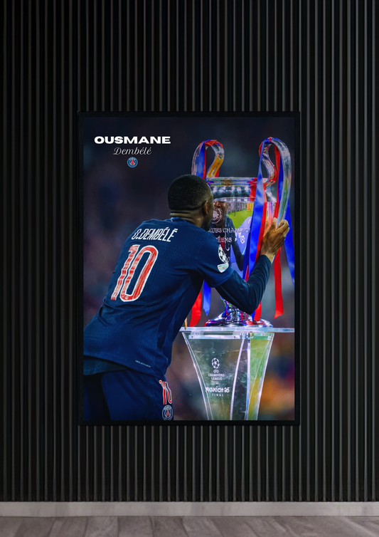 “The Moment of Glory” — Ousmane Dembélé Poster