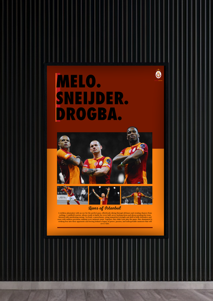 Melo. Sneijder. Drogba. Legends Of Istanbul