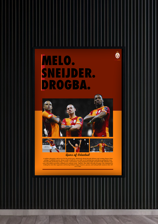 Melo. Sneijder. Drogba. Legends Of Istanbul
