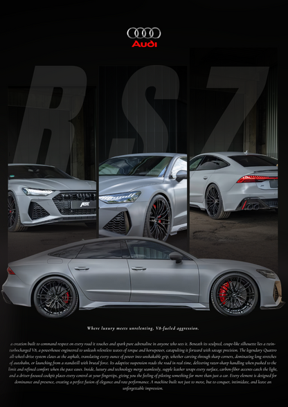 Audi RS7 – Elegance Meets Fury